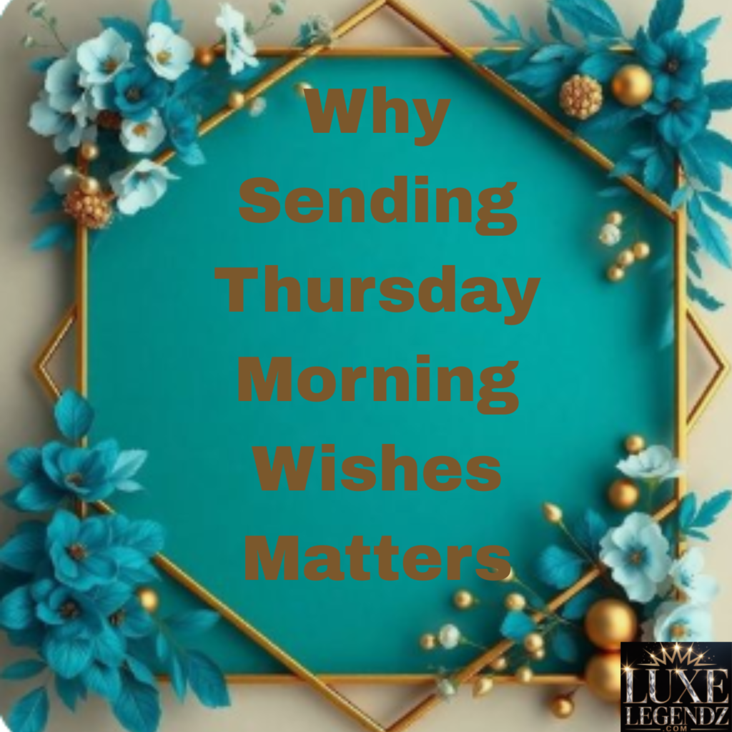 Why Sending Thursday Morning