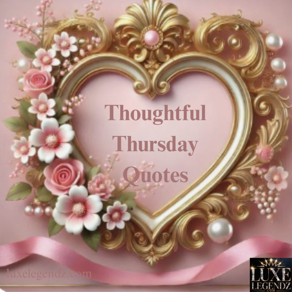 Thoughtful Thursday Quotes