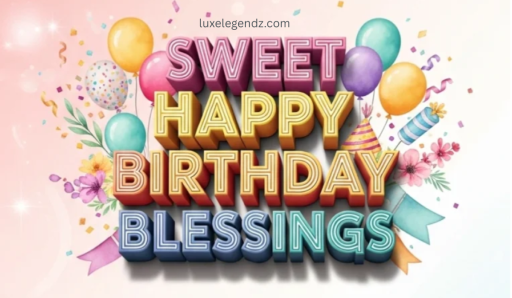 Sweet Happy Birthday Blessings