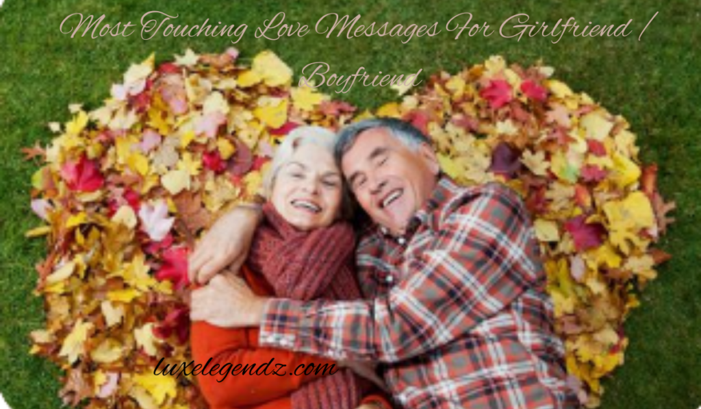 Most Touching Love Messages