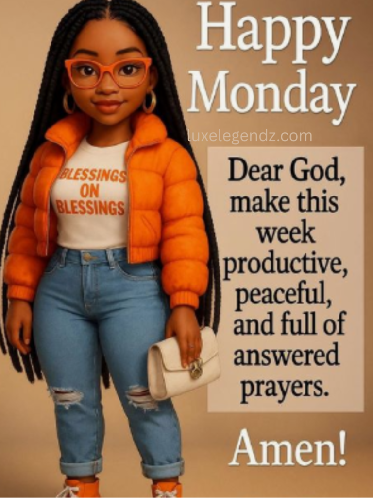 Happy Good Morning Monday Blessings