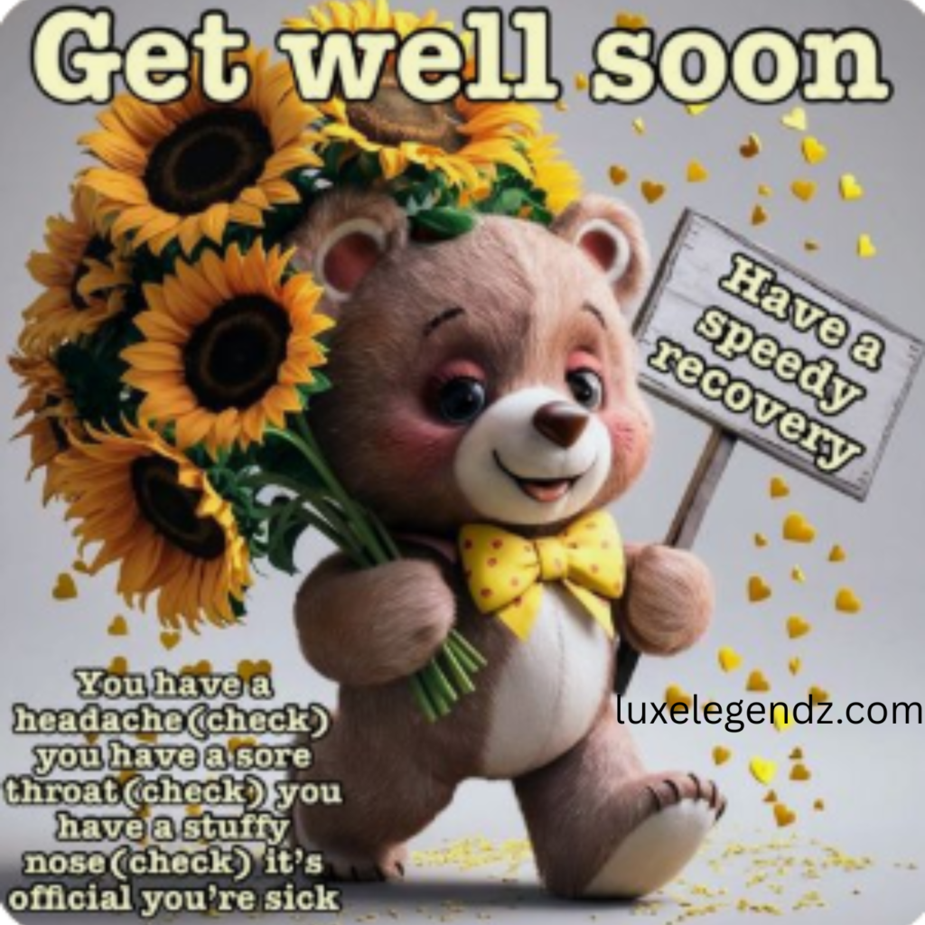 Words of encouragement after surgery