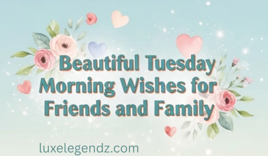 Beautiful Tuesday Morning Wishes for Friends