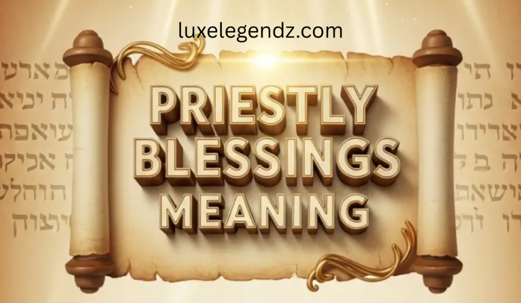 Priestly Blessings Meaning