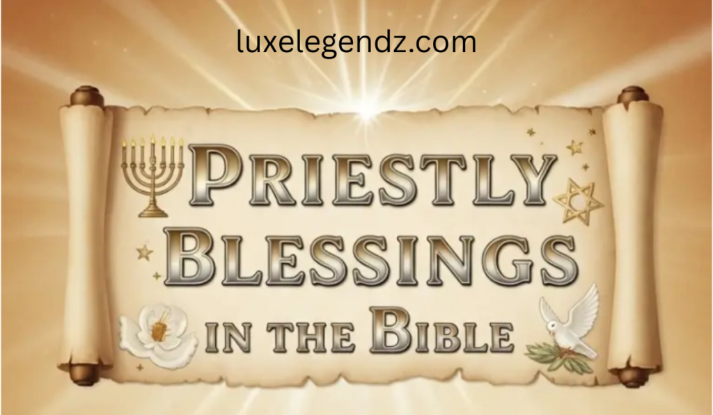 Priestly Blessings in the Bible