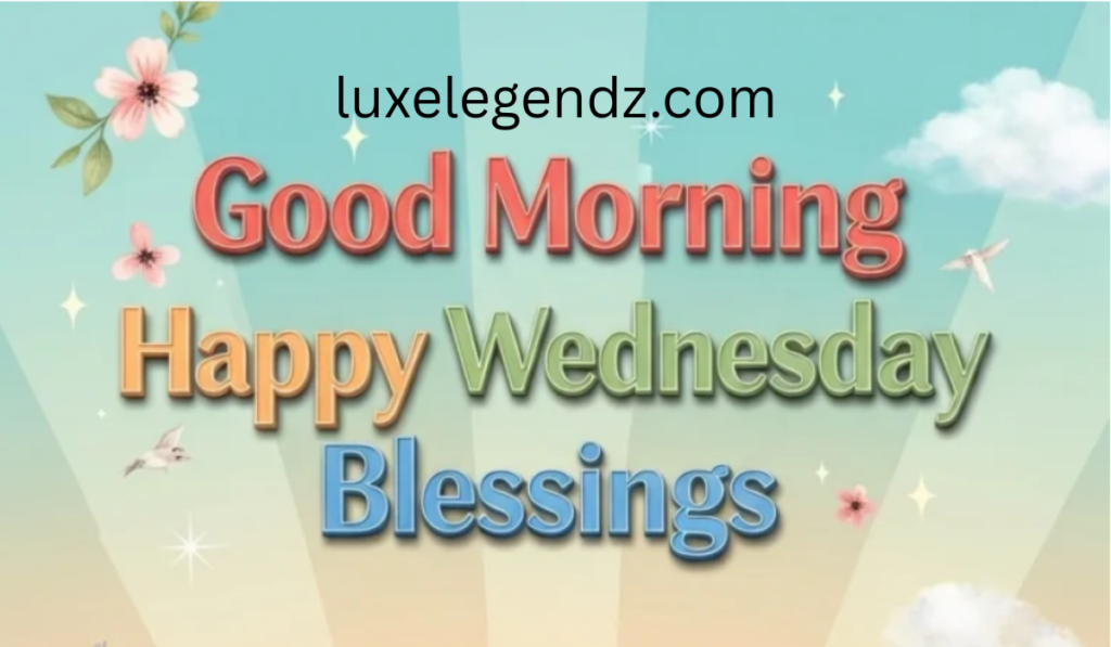 Happy Wednesday, Blessings