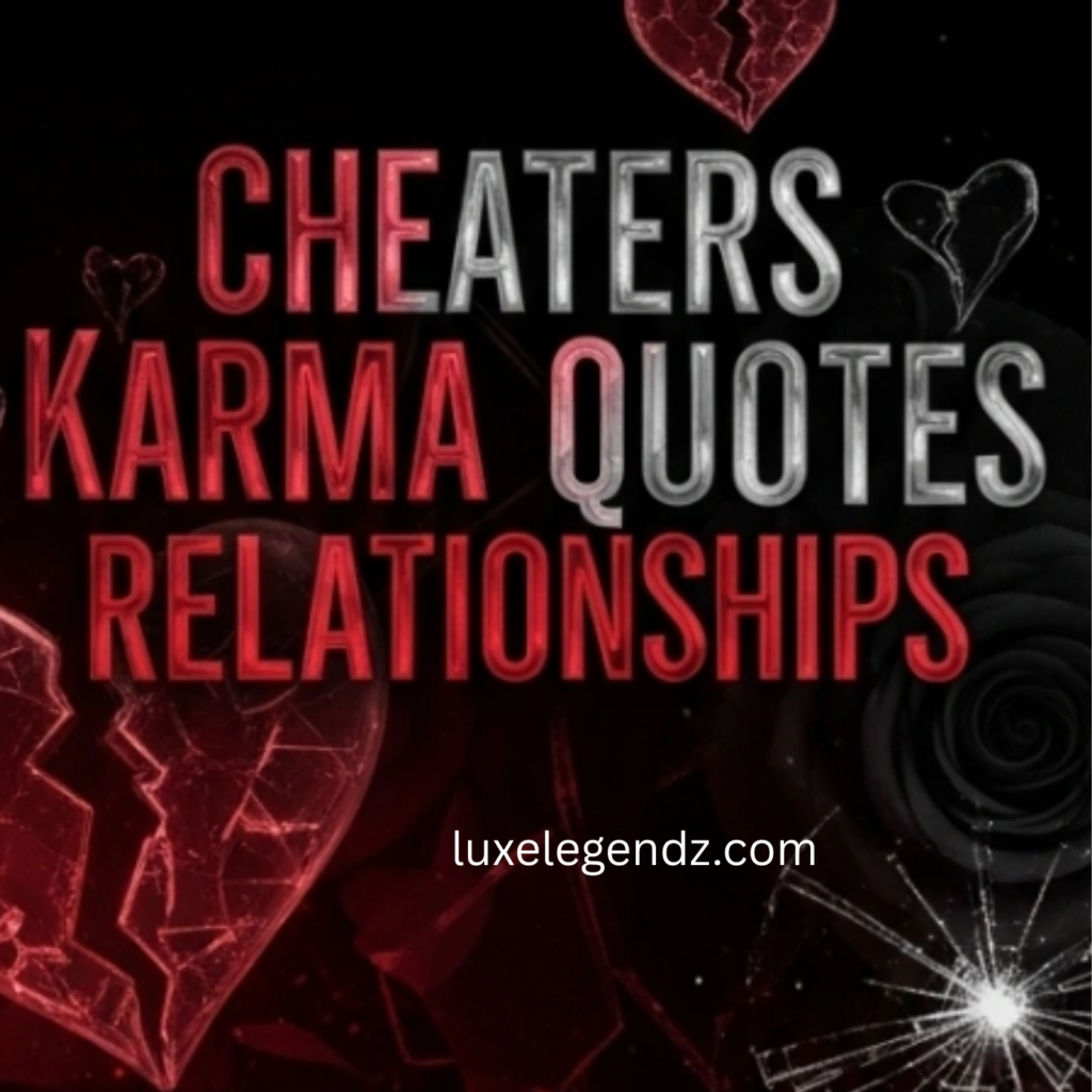 Cheaters Karma Quotes Relationships