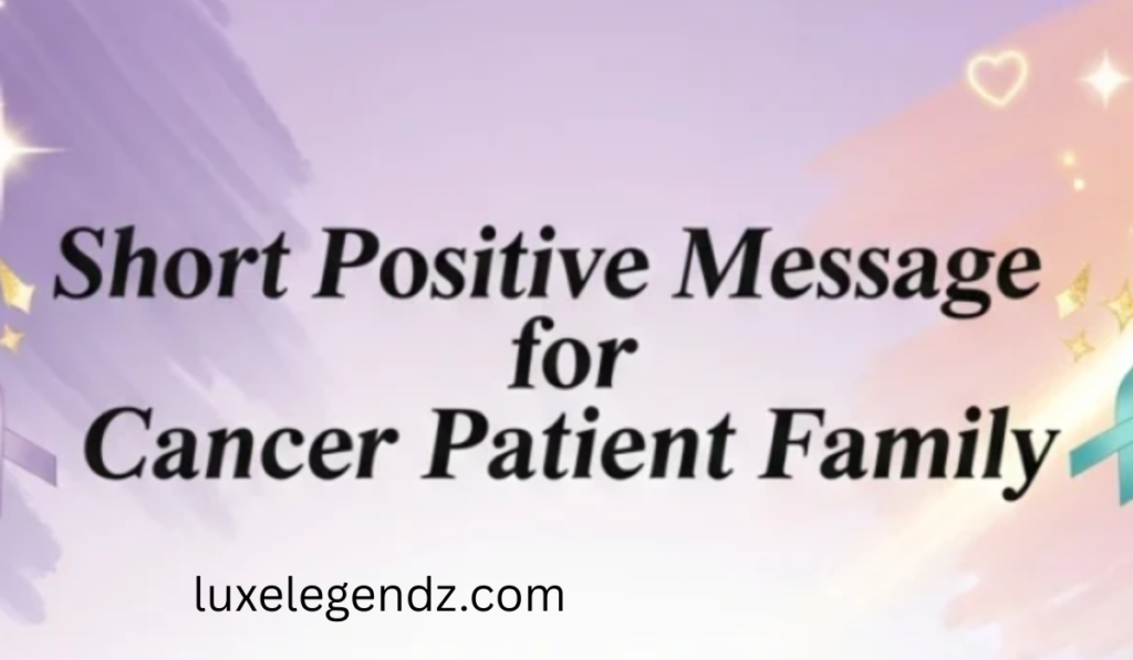 Cancer Patients – Family