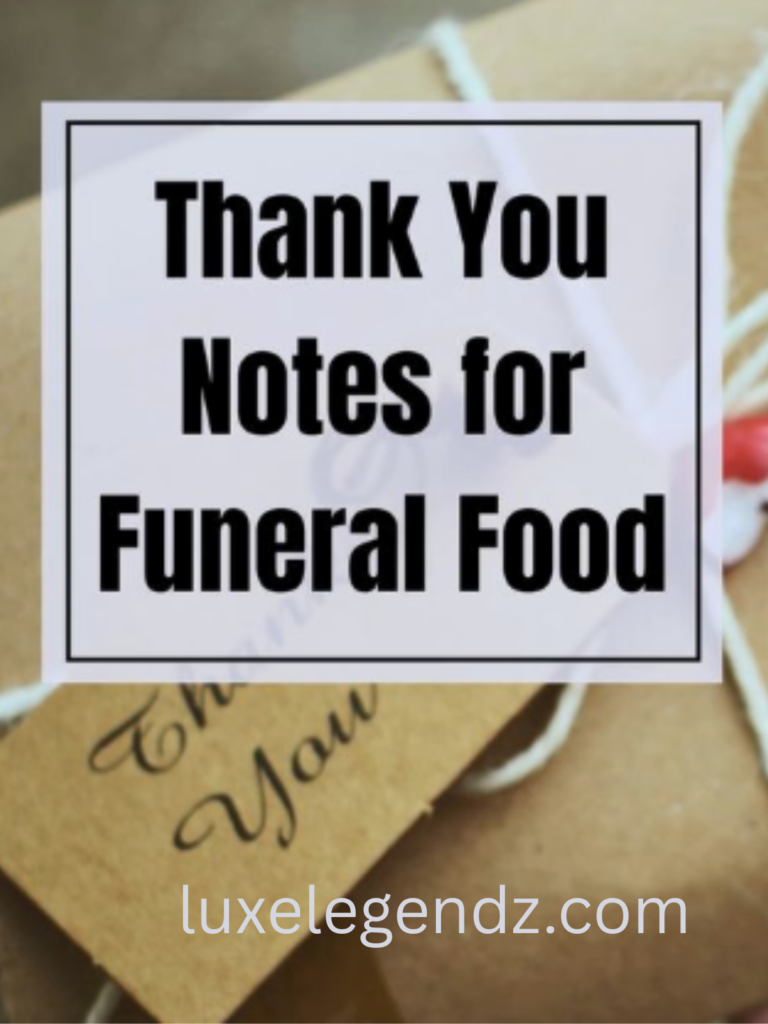  message from family for food