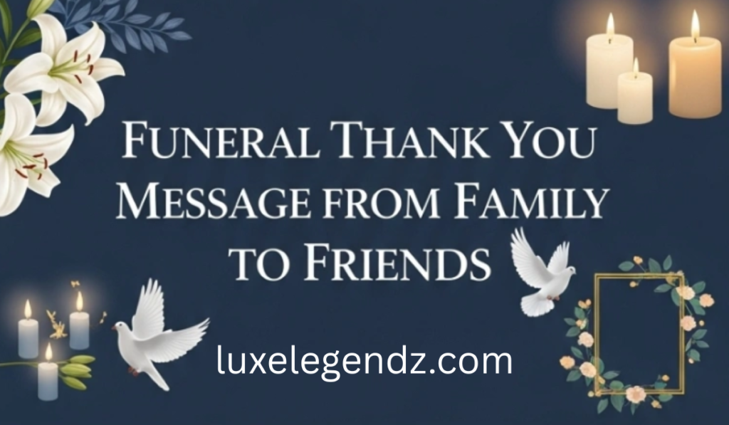 message from family to friends