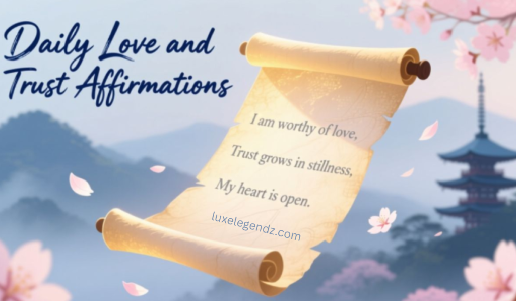 Daily Love and Trust Affirmations