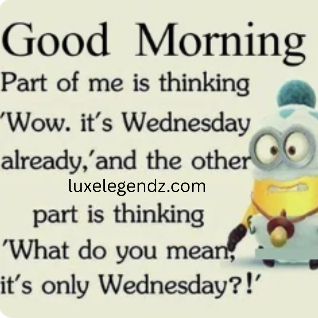 Wednesday Quotes in English