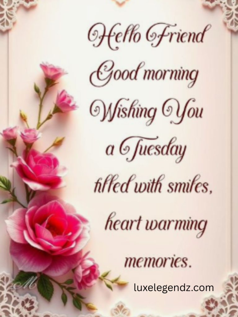 Good Morning Message for a Best Friend