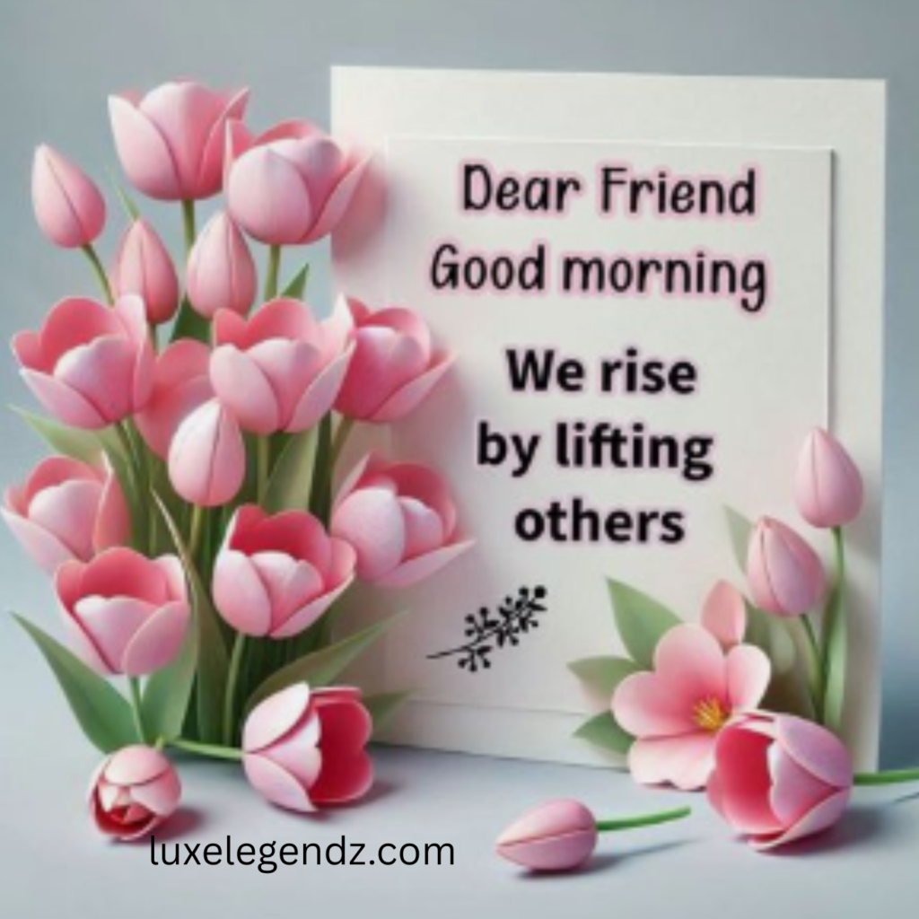 Friends To Wish A Great Day
