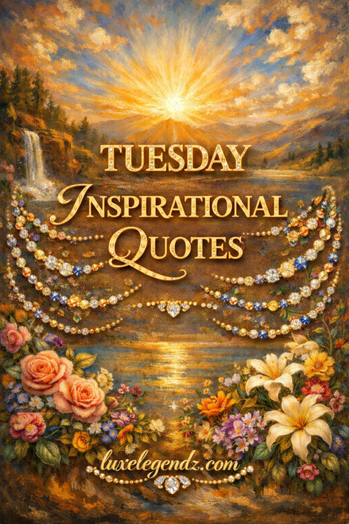 TUESDAY INSPIRATIONAL QUOTES