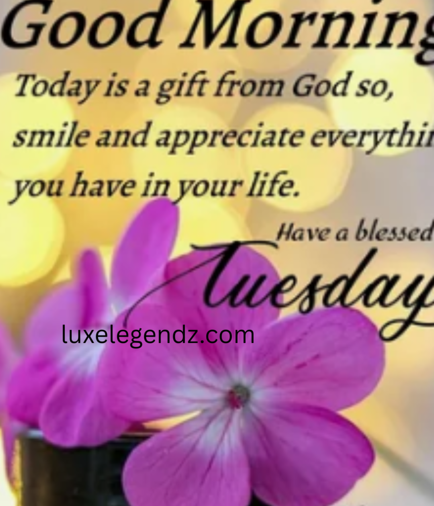 MOTIVATIONAL TUESDAY MESSAGES