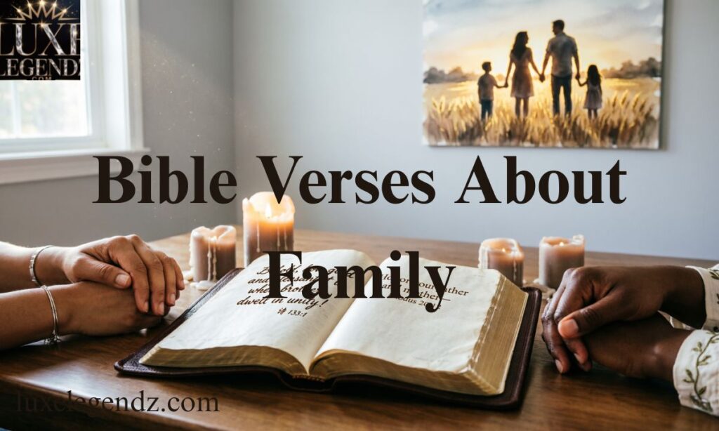 Bible Verses About Family