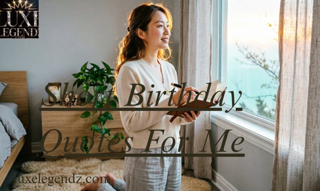 Short Birthday Quotes For Me