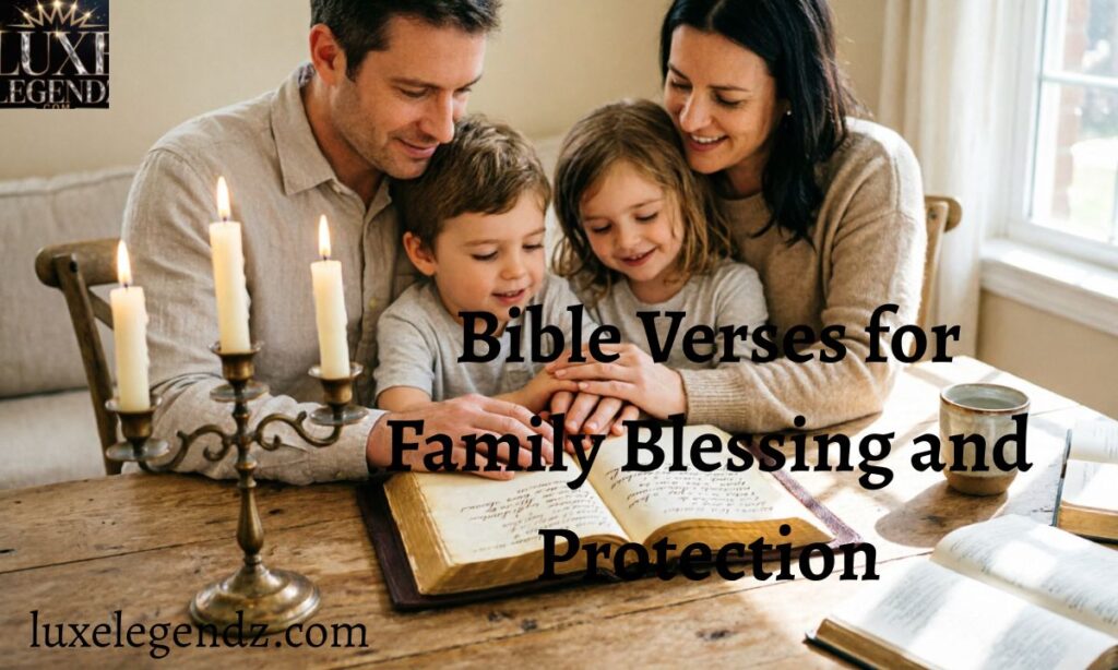 Bible Verses for Family Blessing and Protection