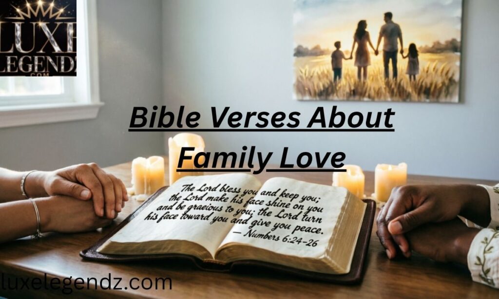 Bible Verses About Family Love