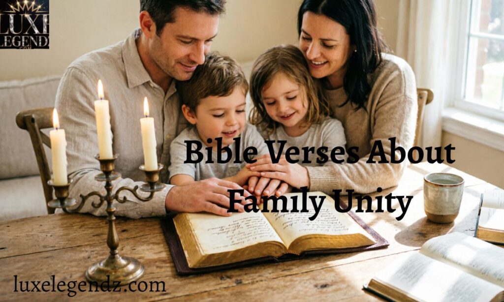 Bible Verses About Family Unity