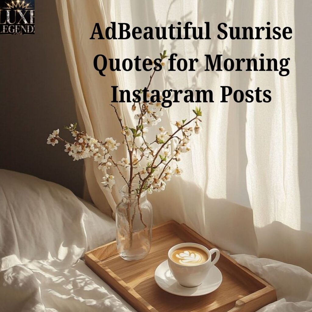 Beautiful Sunrise Quotes for Morning Instagram Posts