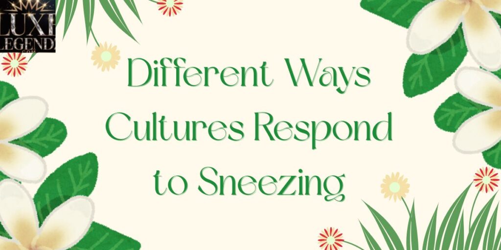 Different Ways Cultures Respond to Sneezing