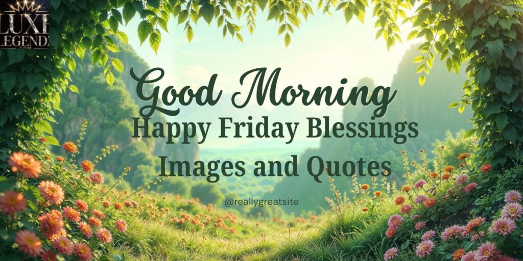 Happy Friday Blessings Images and Quotes