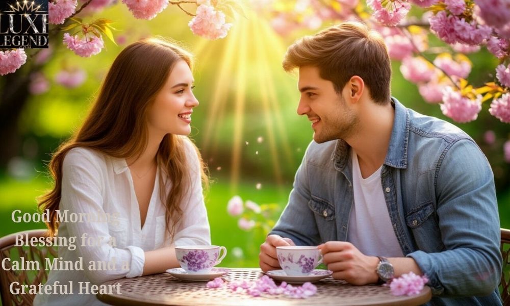 Good Morning Blessing for a Calm Mind and a Grateful Heart