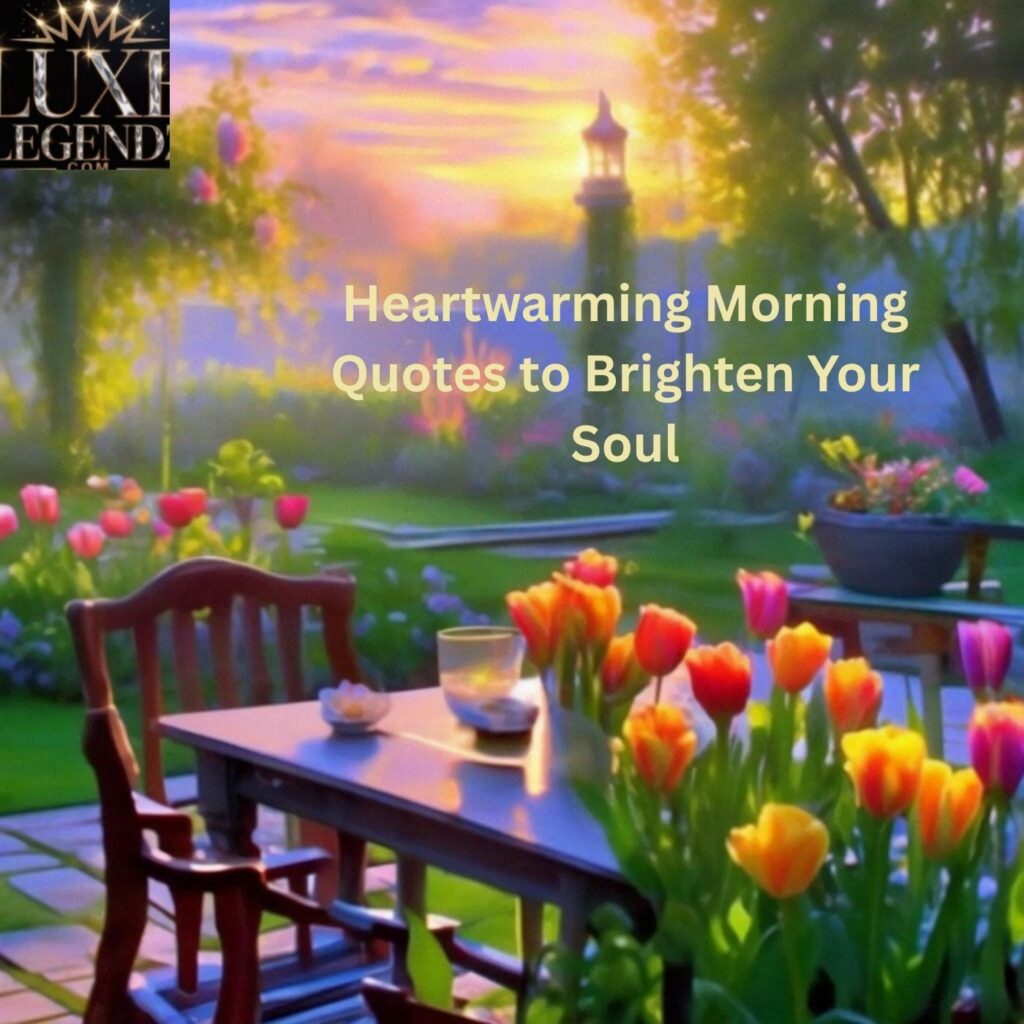 Heartwarming Morning Quotes to Brighten Your Soul