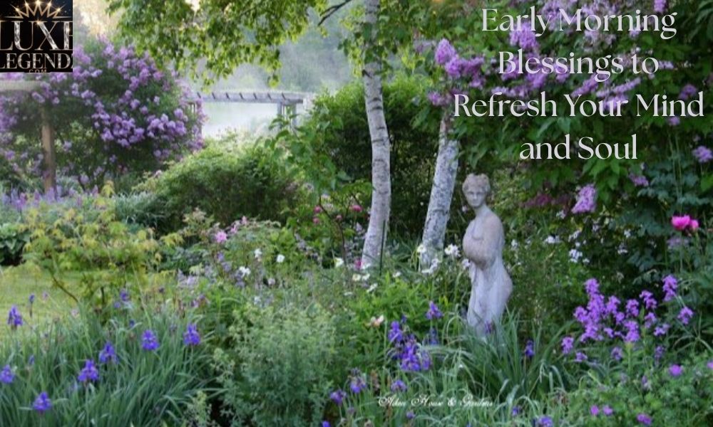 Early Morning Blessings to Refresh Your Mind and Soul