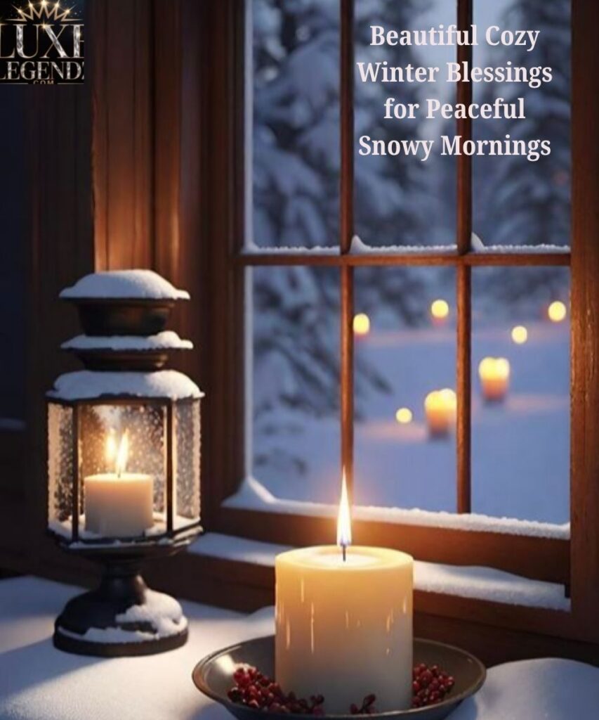 Beautiful Cozy Winter Blessings for Peaceful Snowy Mornings