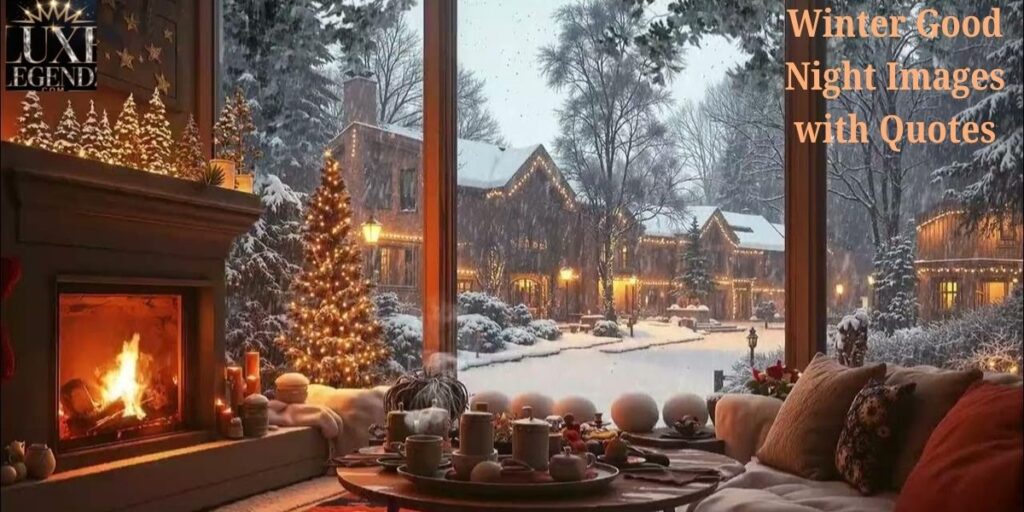 Winter Good Night Images with Quotes