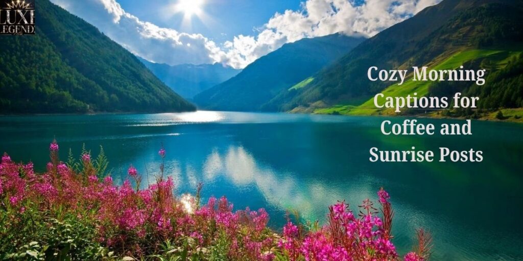 Cozy Morning Captions for Coffee and Sunrise Posts