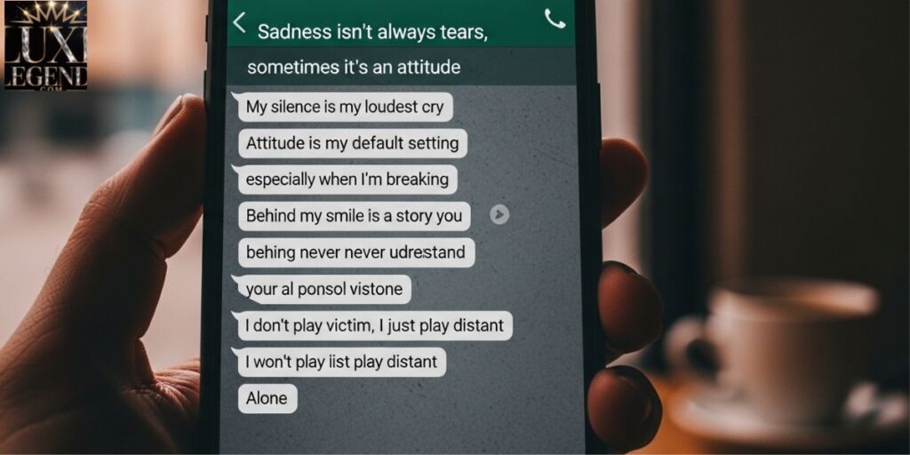 Sad WhatsApp About Lines Attitude