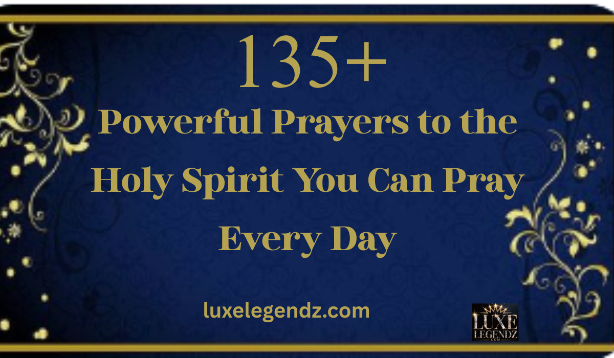 Powerful Prayers to the Holy Spirit