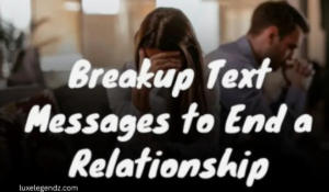 Breakup Text Messages