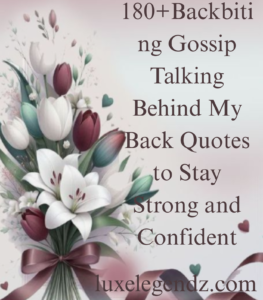 Backbiting Gossip