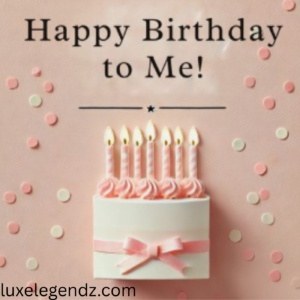 Birthday Wishes to Myself