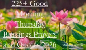 Thursday Blessings