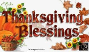 Thanksgiving Blessings
