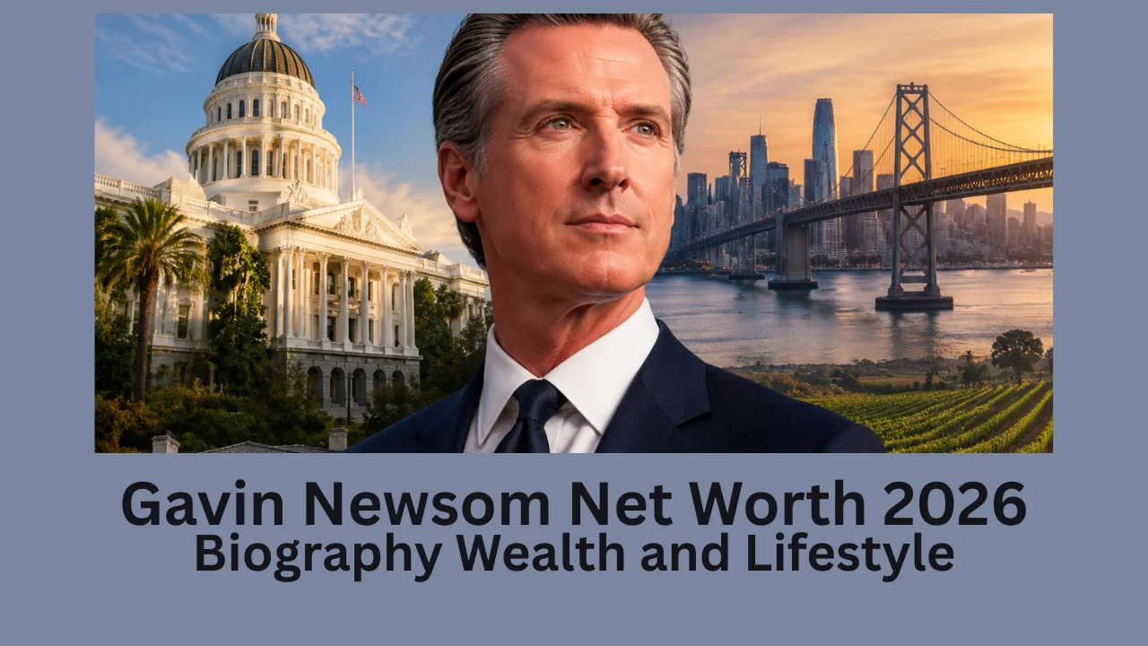 gavin newsom net worth 2026